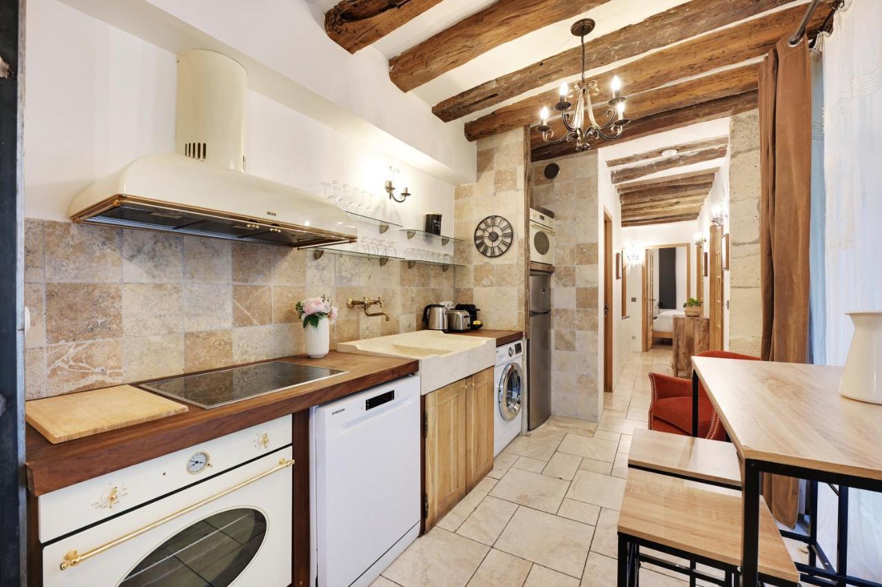 Elegant Apartment - 2Br-7P - Quartier Latin Parigi Esterno foto